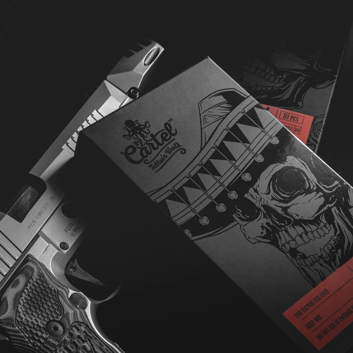 EL CARTEL Tattoo-Nadelmodul 0,35 mm, 7F Flat, 25 Stück